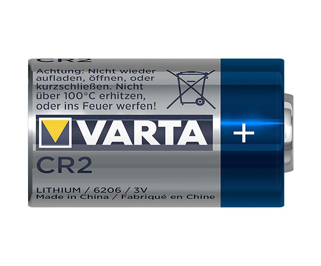 CR2, Varta 3V 920mA, 6206