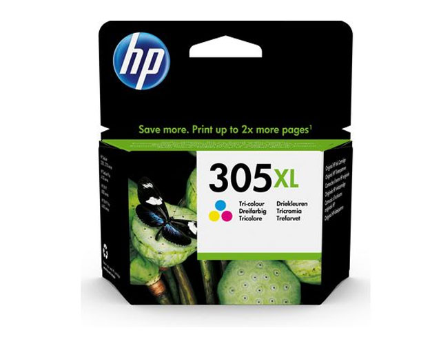 HP 305XL (3YM63AE) High Yield Color Ink Cartridge Org.