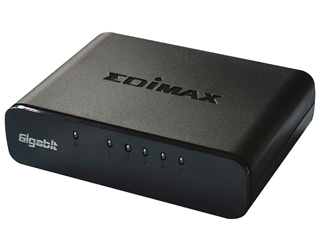 De ES-5500G V3 is een 5-poorts ethernet switch 10/100/1000 Mbps