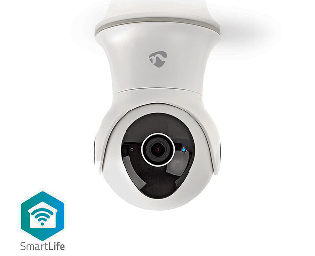 Wi-Fi smart IP-camera voor buiten, Draaien/Kantelen Full-HD1080p