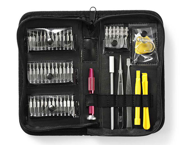 Tool set for repairing computer, mobile phone, etc