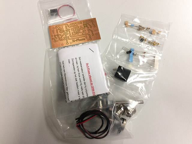 Set QRM Eliminator 2Mhz-50Mhz. Incl parts and PCB undrilled