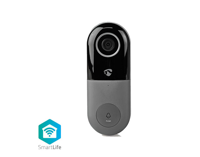 Wi-Fi Smart Video doorbell, control via App, microSD, HD 720p